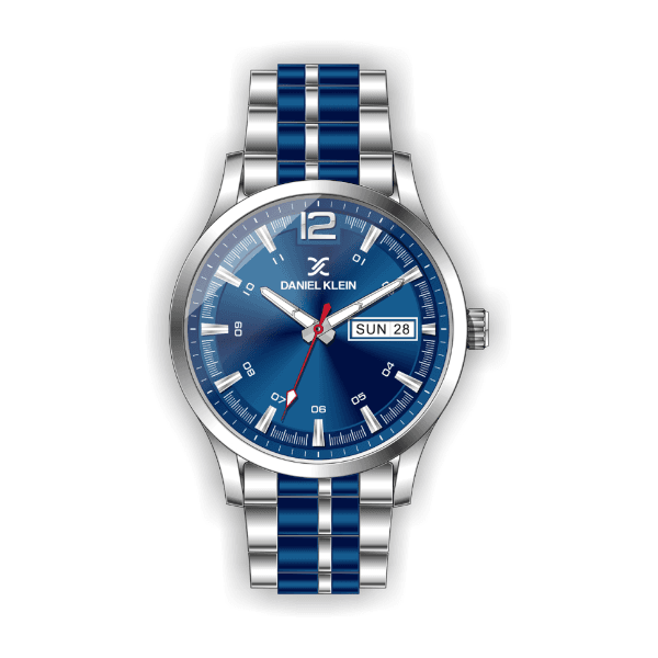 Anúncio: Relógio Analógico Masculino Daniel Klein Premium DK.1.12420-3 - Prata e Azul