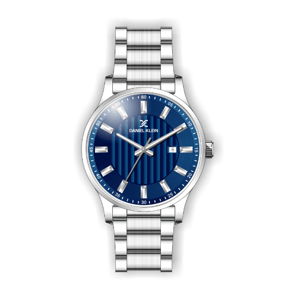 Anúncio: Relógio Analógico Masculino Daniel Klein Premium DK.1.12413-3 - Prata e Azul