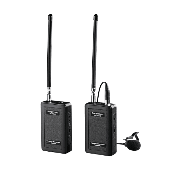 Anúncio: Sistema de microfone de lapela sem fio VHF Saramonic SR-WM4C V2 com 1 Receptor e 1 Transmissor (1TX + 1RX) - Preto