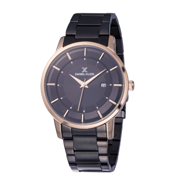 Anúncio: Relógio Analógico Masculino Daniel Klein Premium DK12021-2 - Preto e Rosa Ouro