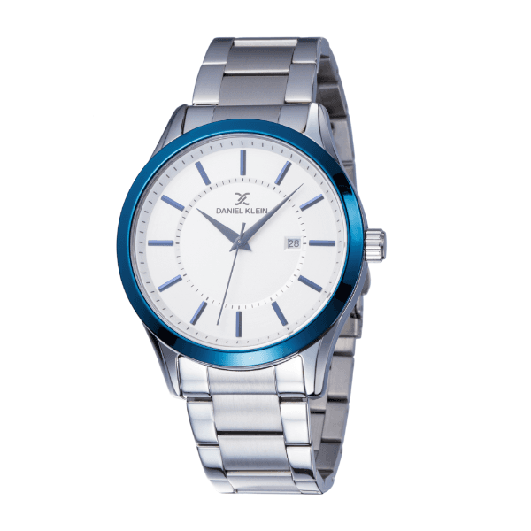 Anúncio: Relógio Analógico Masculino Daniel Klein Premium DK12020-6 - Prata e Azul