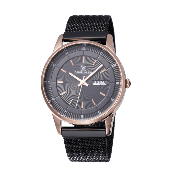 Anúncio: Relógio Analógico Masculino Daniel Klein Premium DK12017-3 - Preto e Rosa Ouro