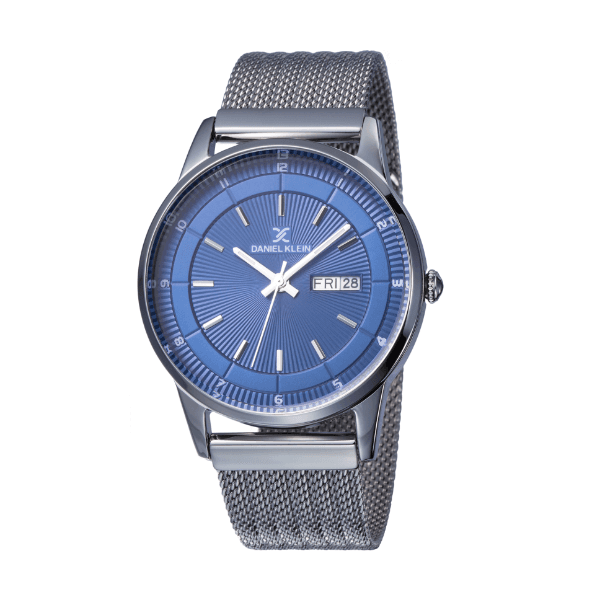 Anúncio: Relógio Analógico Masculino Daniel Klein Premium DK12017-2  - Prata e Azul