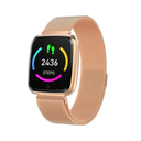 Anúncio: Smartwatch 4Life Neofit 3 para Atividades Físicas Bluetooth com Pulseira Estilo Milanês - Dourado