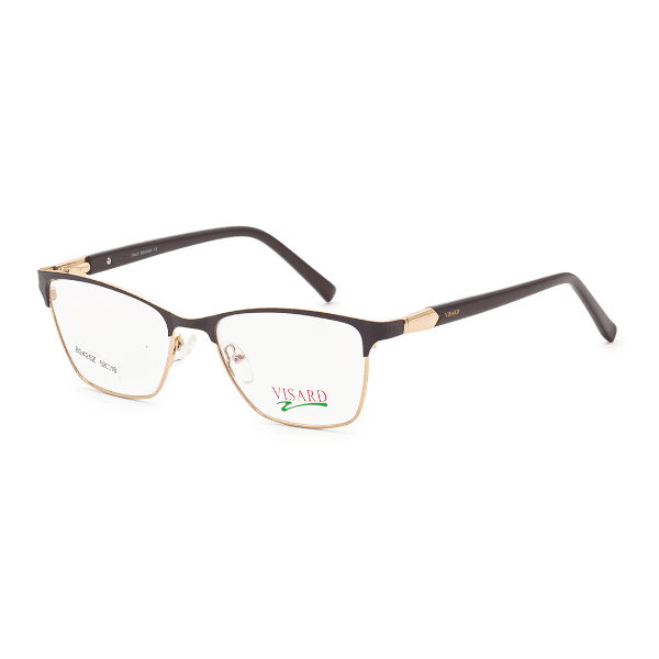 Anúncio: Armação para Óculos de Grau Visard B2425Z C2 Tam. 52-18-135mm - Marrom e Dourado