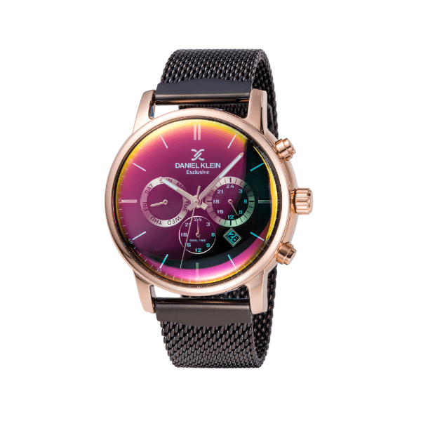Anúncio: Relógio Analógico Masculino Daniel Klein Exclusive DK12006-6 - Preto/Rosa Ouro