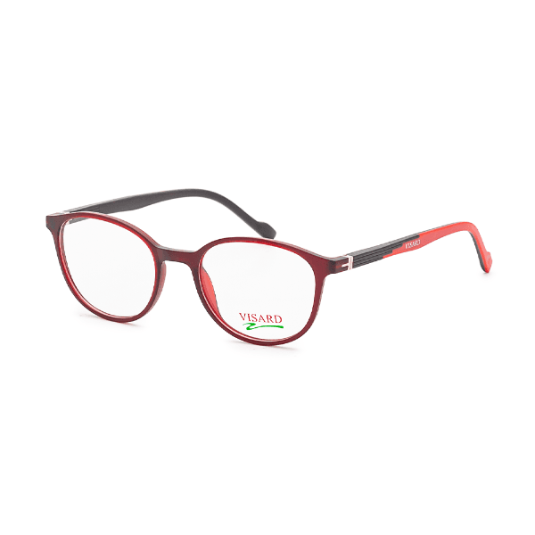 Anúncio: Armação para Óculos de Grau Visard MZ15-18 C.05A Tam. 50-40-140mm - Preto/Vermelho