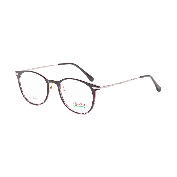 Anúncio: Armação para Óculos de Grau Visard T8188 C2 Tam. 52-20-141mm - Preto/Prata