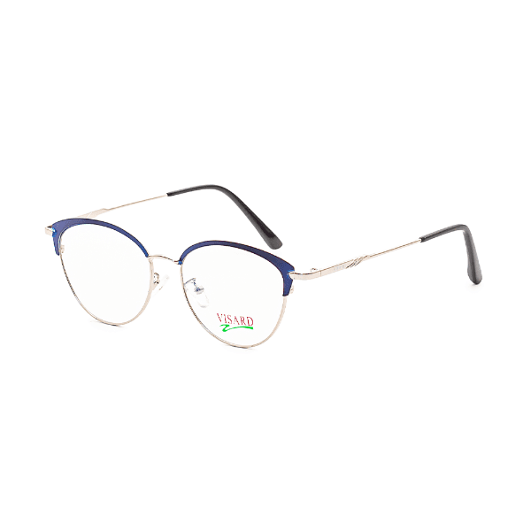 Anúncio: Armação para Óculos de Grau Visard 1718 C1 Tam. 52-16-139mm - Azul/Prata