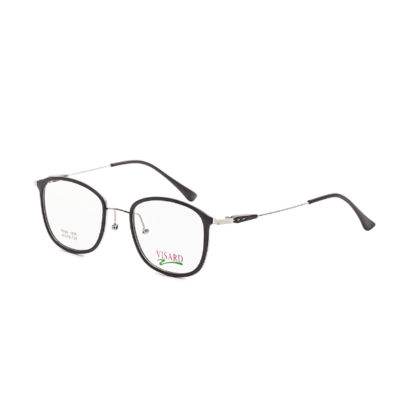 Anúncio: Armação para Óculos de Grau Visard TR90 1820 C2 Tam 48-12-138mm - Preto/Prata
