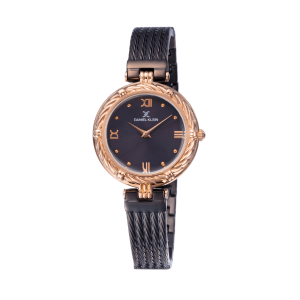 Anúncio: Relógio Analógico Feminino Daniel Klein Premium DK11966-5 - Preto/Rosa Ouro