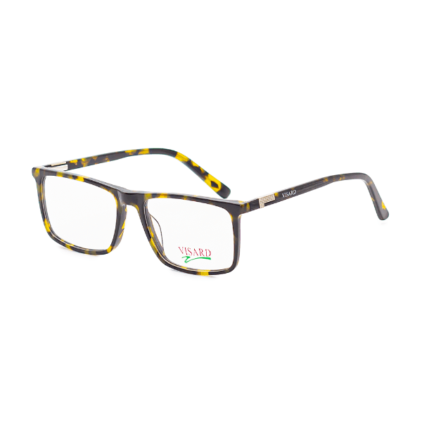 Anúncio: Armação para Óculos de Grau Visard AM54 C3 Tam. 54-17-140mm - Animal Print/Preto