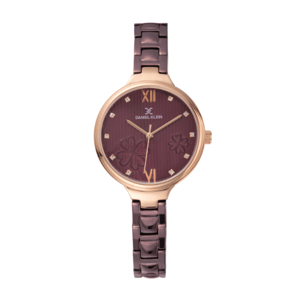 Anúncio: Relógio Analógico Feminino Daniel Klein Premium DK11957-7 - Lilás/Rosa Ouro