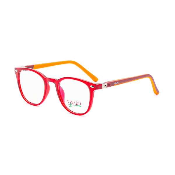 Anúncio: Armação para Óculos de Grau Visard 18151 C9 Tam. 43-20-128mm - Vermelho/Amarelo