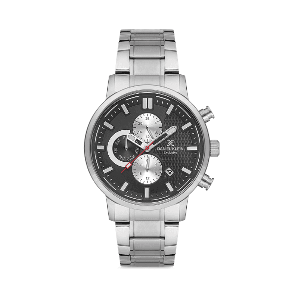 Anúncio: Relógio Analógico Masculino Daniel Klein Exclusive DK.1.12602-2 - Prata/Preto