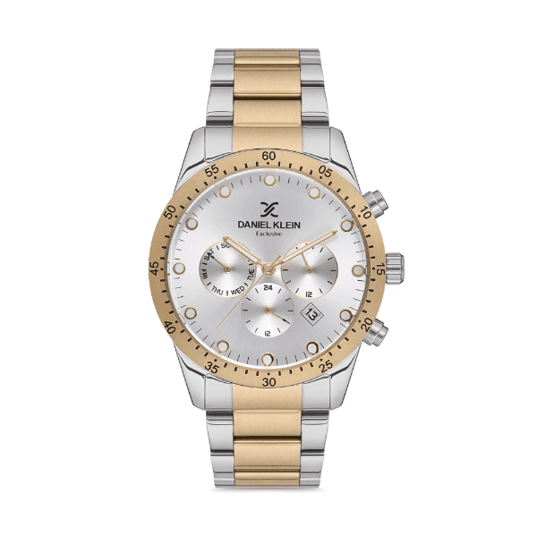 Anúncio: Relógio Analógico Masculino Daniel Klein Exclusive DK.1.12600-3 - Prata/Dourado