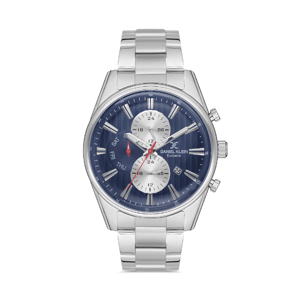 Anúncio: Relógio Analógico Masculino Daniel Klein Exclusive DK.1.12590-3 - Prata/Azul