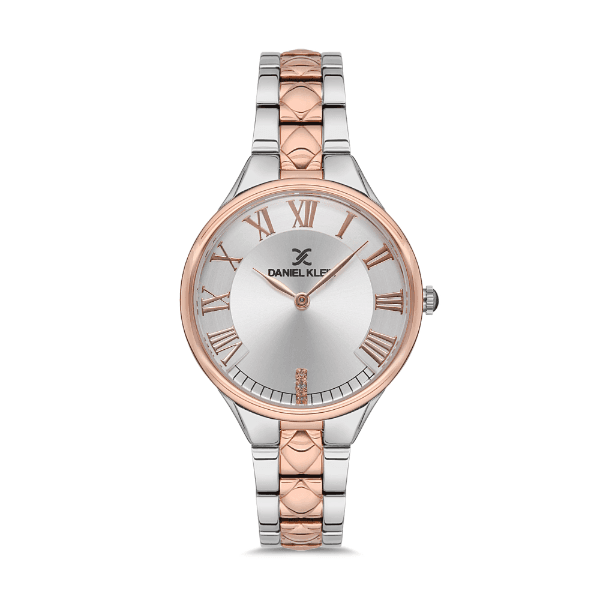 Anúncio: Relógio Analógico Feminino Daniel Klein Premium DK.1.12558-4 - Prata/Rosa Ouro