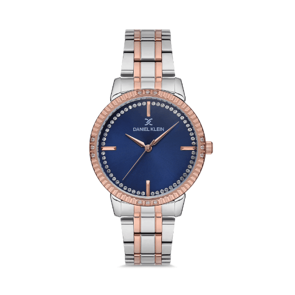 Anúncio: Relógio Analógico Feminino Daniel Klein Premium DK.1.12530-6 - Prata/Rosa Ouro