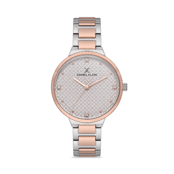 Anúncio: Relógio Analógico Feminino Daniel Klein Premium DK.1.12529-3 - Prata/Rosa Ouro