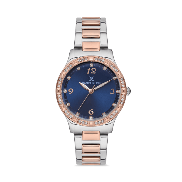 Anúncio: Relógio Analógico Feminino Daniel Klein Premium DK.1.12526-6 - Prata/Rosa Ouro