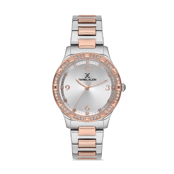 Anúncio: Relógio Analógico Feminino Daniel Klein Premium DK.1.12526-4 - Prata/Rosa Ouro