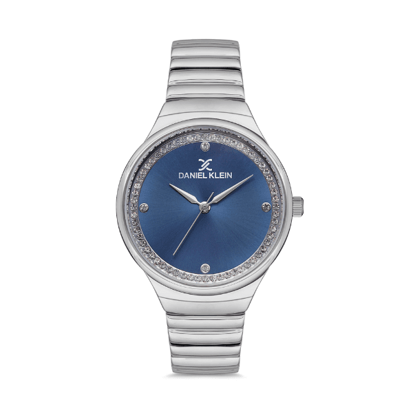 Anúncio: Relógio Analógico Feminino Daniel Klein Premium DK.1.12522-6 - Prata/Azul