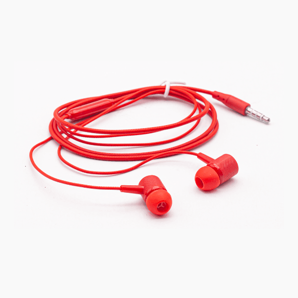 Anúncio: Fone de Ouvido Luo LU-A04 Conector 3.5mm - Vermelho