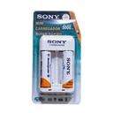 Anúncio: Carregador de Pilhas Sony BCG-503 com 2 Pilhas AA - Bivolt - Branco