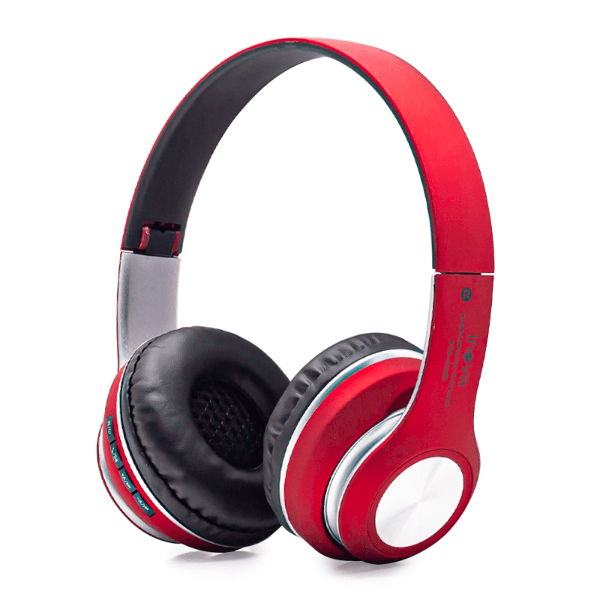 Anúncio: Fone de Ouvido Sem Fio Inova FON-2126D com Bluetooth 5.0 - Vermelho/Prata
