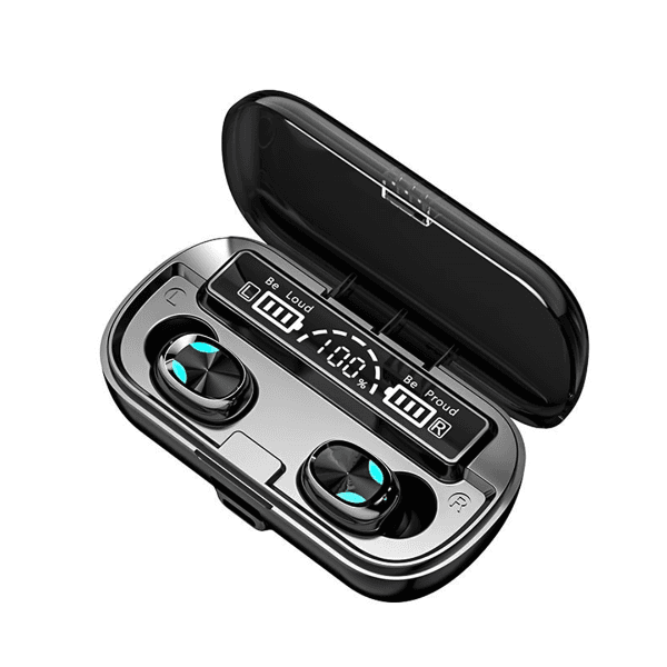 Anúncio: Fone de ouvido sem fio Bluetooth X8,  Bluetooth com caixa de carregamento V5.1 - Preto