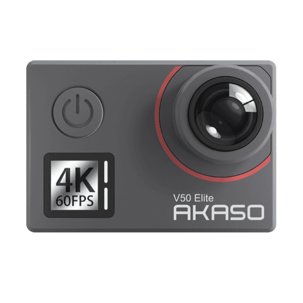 Anúncio: Camera de Video Akaso V50 Elite Camera de Ação Esportiva Tela Touch 20MP /4K Ultra HD /8X Zoom /2 Baterias - Preto