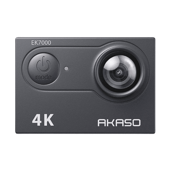 Anúncio: Camera de Video Akaso EK7000 Camera de Ação Esportiva  20MP / 4K Ultra HD /2 Baterias / Remoto - Preto