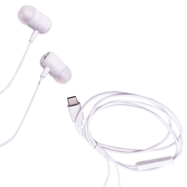 Anúncio: Fone de Ouvido Com Fio Luo LU-A05 Type-C / USB-C - Branco