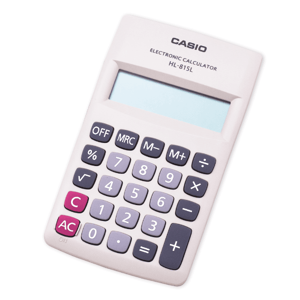 Anúncio: Calculadora Compacta Casio HL-815L - Branco
