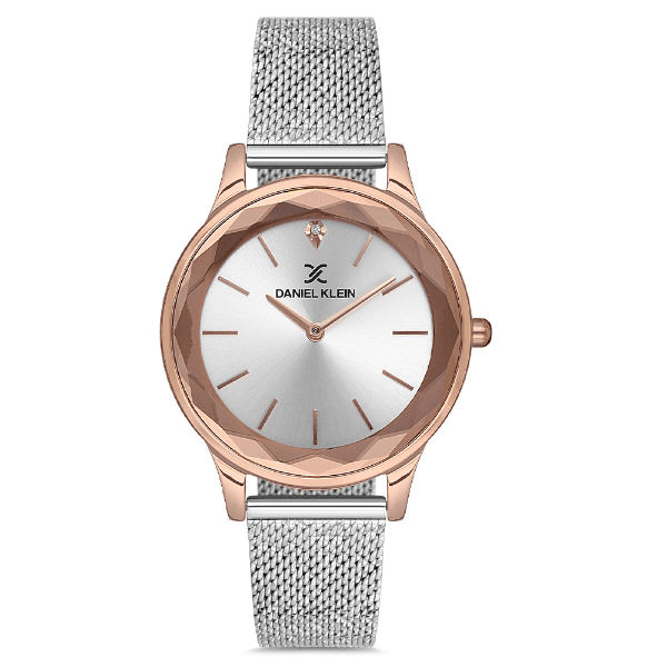 Anúncio: Relógio Analógico Feminino Daniel Klein DK.1.12678-3 Premium Ladies / Pulseira de Aço Inoxidável - Prata/Dourado