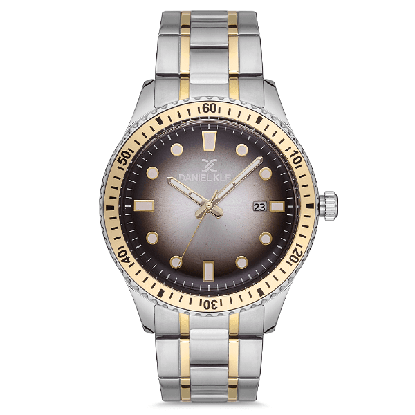 Anúncio: Relogio Analógico Masculino Daniel Klein DK.1.12682-6 Premium Gents / Pulseira de Aço Inoxidável - Prata/Dourado