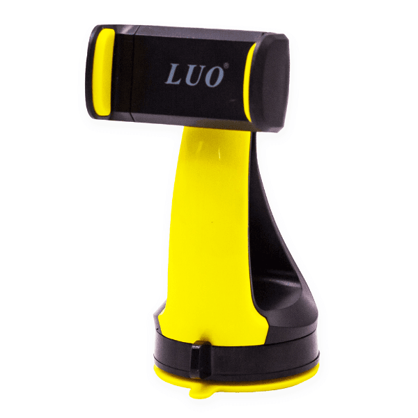 Anúncio: Suporte Para Carro de Celular Luo LU-444 Nice Car Mou Hold - Amarelo/Preto
