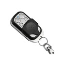 Anúncio: Controle Remoto Com 4 Botões (A/B/C/D) RF433MHz Codigo fixo De Longo Alcance para Automação, portão e módulo relé - Prata/Preto