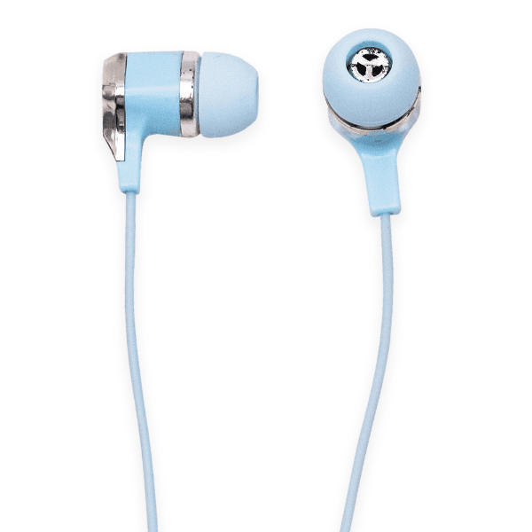 Anúncio: Fone de Ouvido Com Fio CY-075 Stereo Earphone Aux 3.5MM - Azul Claro