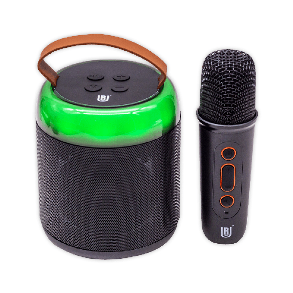 Anúncio: Mini Speaker / Caixa de Som UR US-03 Portatil Com Microfone / Bluetooth / AUX / TF / Recarregável - Preto