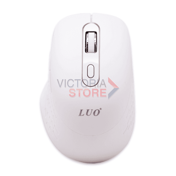 Anúncio: Mouse DPI Sem Fio Wireless Optical Luo LU-3047 / 1600 DPI / USB-A - Branco