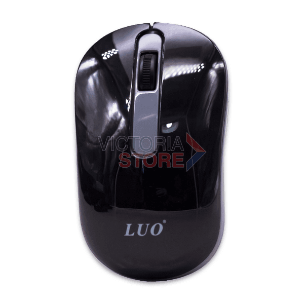 Anúncio: Mouse DPI Sem Fio Wireless Luo LU-3045  / 1000 DPI / USB-A - Preto/Cinza
