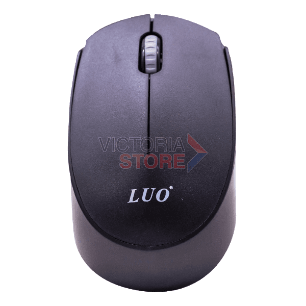 Anúncio: Mouse DPI Sem Fio Wireless Optical Luo LU-3046 / 1000 DPI / USB-A - Preto