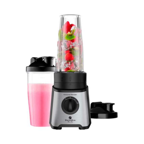 Anúncio: Liquidificador Electrobras Personal Blender EBPB-350 / 350W / 2 Velocidades + Pulsar / Com 2 Copos Incluidos(750ML) / 110V ~ 50/60Hz - Preto/Prata