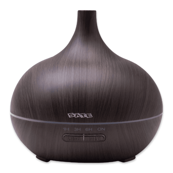 Anúncio: Umidificador de Ar Satellite Aroma Diffuser A-H6701  / 7 Modos de Luz / 5W / 400ML / Bivolt - Marrom