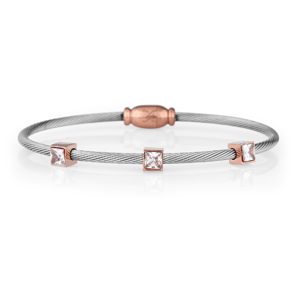 Anúncio: Pulseira Feminina Daniel Klein DKJ.3.2085-2 - Prata/Rose Gold