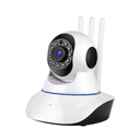 Anúncio: Câmera de Segurança Robo Smart Jortan JTZ-160BW-3B / 3 Antenas / Wifi / Wireless / Visão Noturna / 360º / 1080P / App Yoosee - Branco