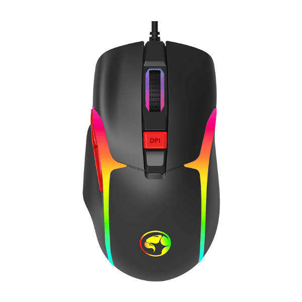Anúncio: Mouse Gaming Marvo Scorpion M360 Com Fio / 12800Dpi / RGB - Preto