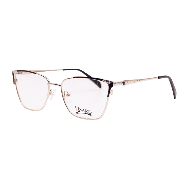 Anúncio: Armação para Óculos de Grau RX Visard FK1121 54-16-138 C1 - Preto/Dourado